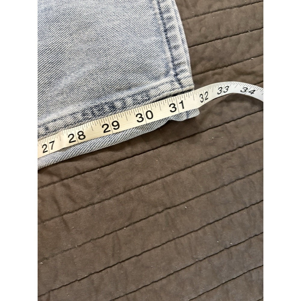 Pacsun Boyfriend Carpenter Jeans Smiling Flowers Daisy 90's Loose Fit Size 22 - Picture 11 of 11